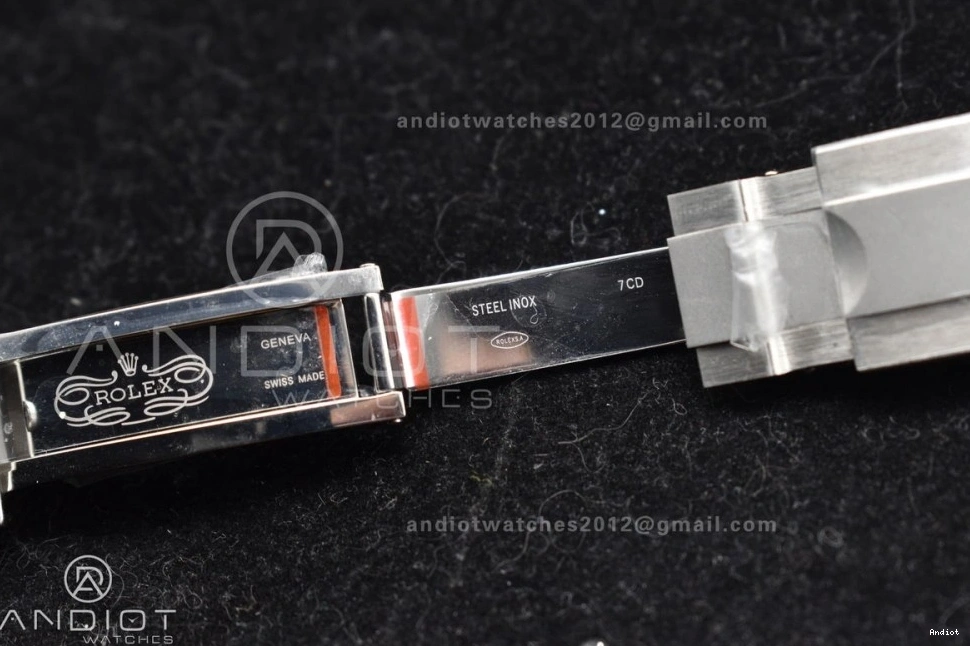 Bracelet on A7750 SS Best Daytona ADGF Edition Dial Orange SS Black 0325